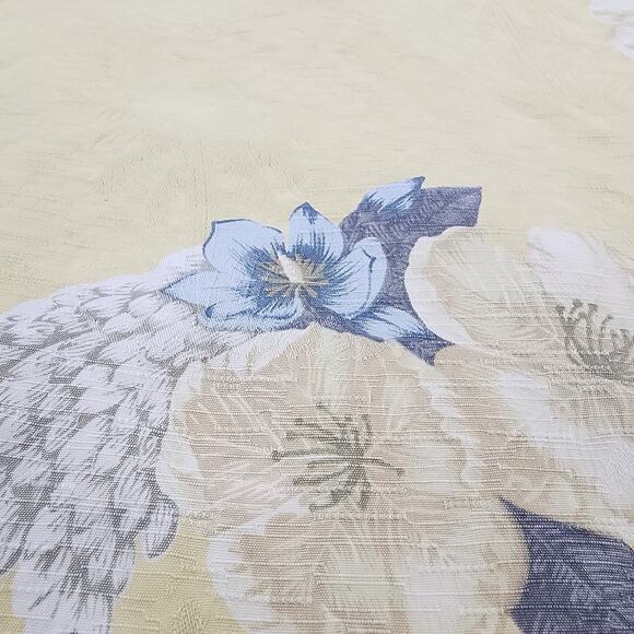 Tommy Bahama Shirt Mens Medium Yellow Silk Button Up Hawaiian Camp Loop Collar - Picture 12 of 16